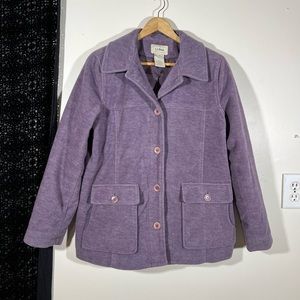 Vintage L.L.Bean purple jacket